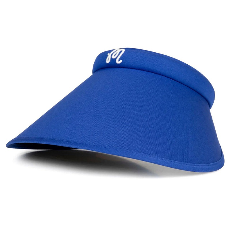Malbon Claire Golf Visor Blue – SS25 Women