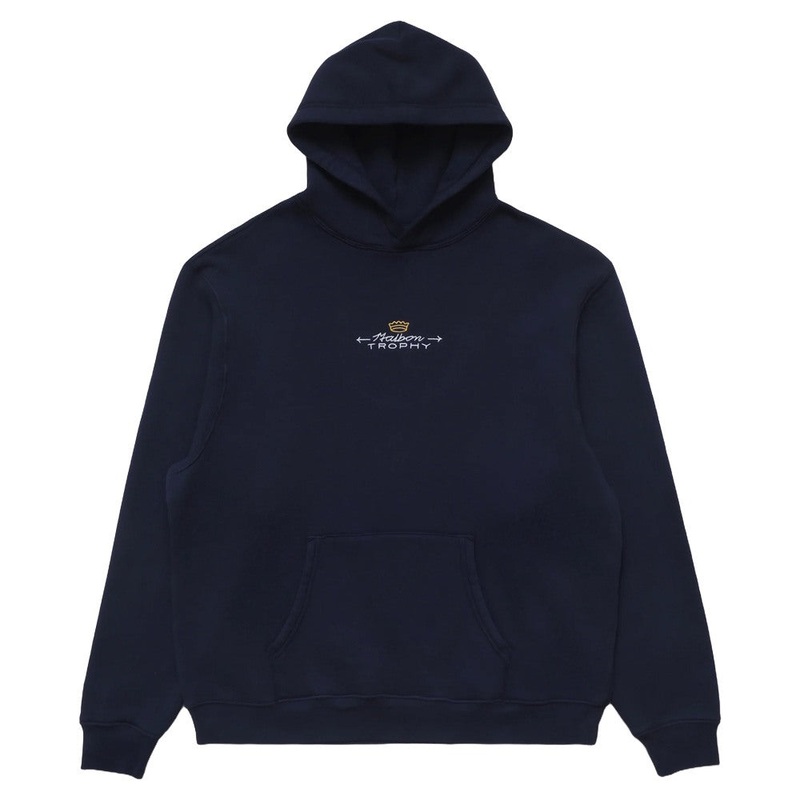 Malbon Trophy Hoodie Golf Jacket Navy – FW24 Men