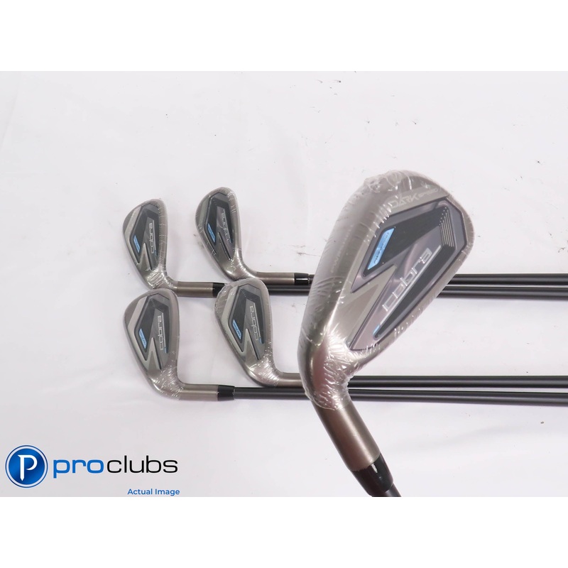 NEW Left Handed Ladies Cobra DARKSPEED 7-PW,SW IRON SET Ladies Flex +1/2″ 443103