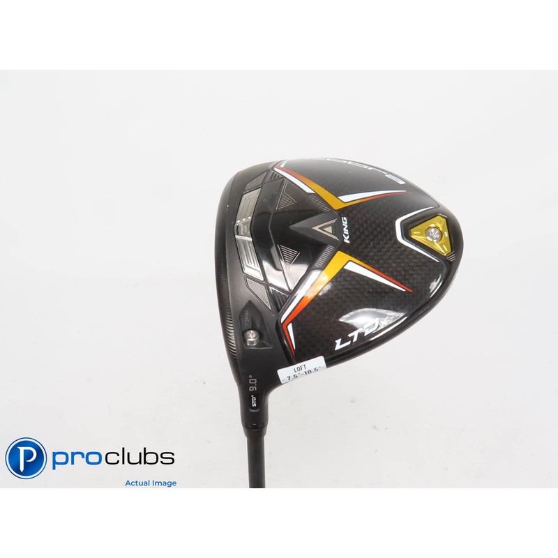 Nice Left Handed COBRA LTDx 9* DRIVER Blk/Gld – Cypher 40 Senior Flex 413094
