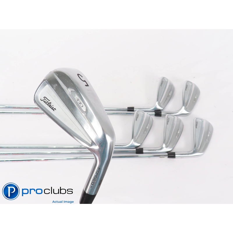 Nice Titleist ’21 T100 5-PW IRON SET – Modus Tour 120 Stiff Flex Steel 446469