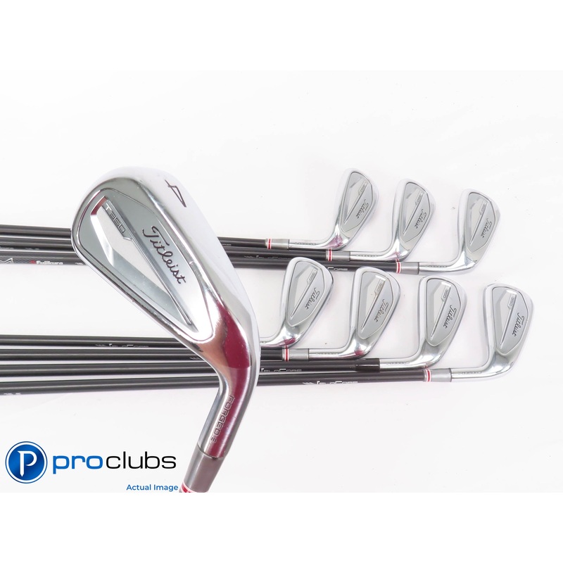 Nice Titleist ’23 T350 4-PW,GW IRON SET – AXIOM 75 Stiff Flex Graph +1/2″ 446942