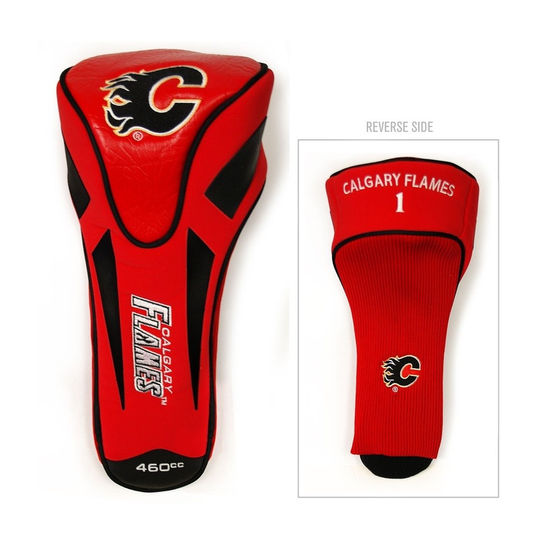 Team Golf Calgary Flames DR/FW Headcovers
