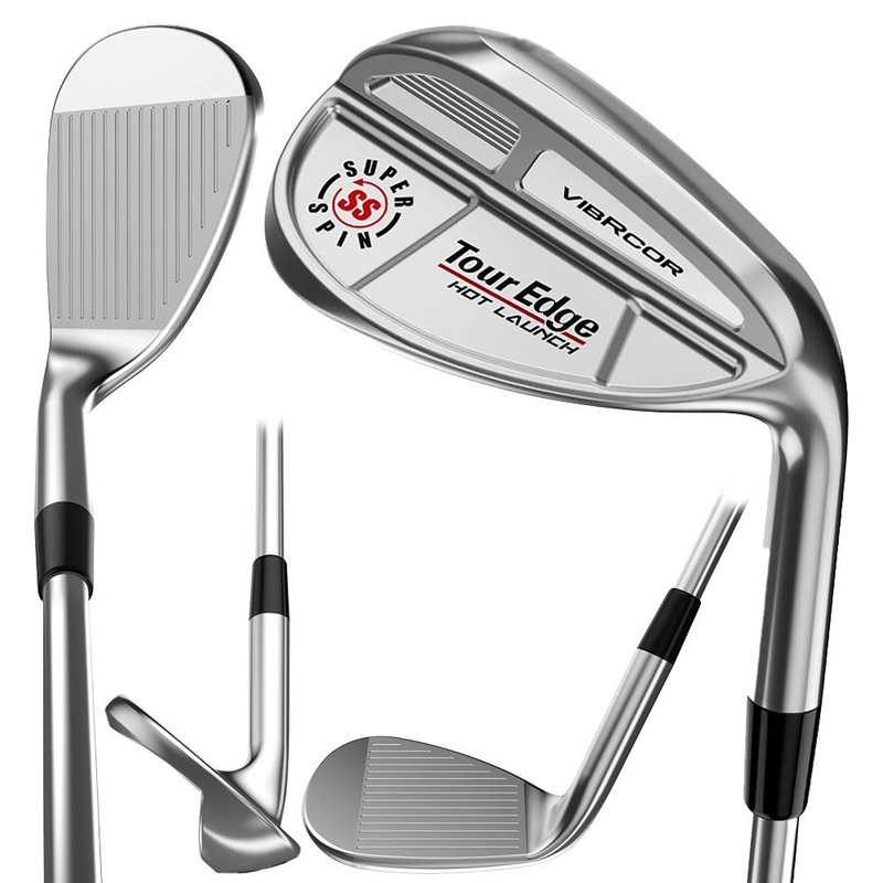 Tour Edge Hot Launch SuperSpin VibRCor Wedge – 22 Women