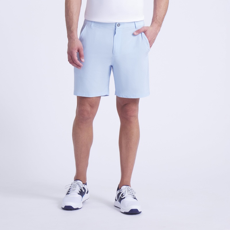 101 Solid 9″ Golf Shorts | Haute Tropic
