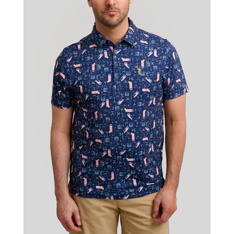 Azalea Cocktail Men’s Polo