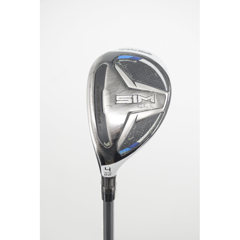 Lefty TaylorMade SIM Max 4 Hybrid X Flex 40.25″