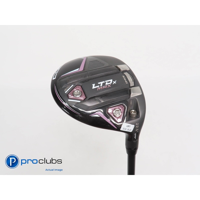 Mint Ladies Cobra King LTDx MAX 22.5* #5 Wood-UST Helium Ladies Flex 321345
