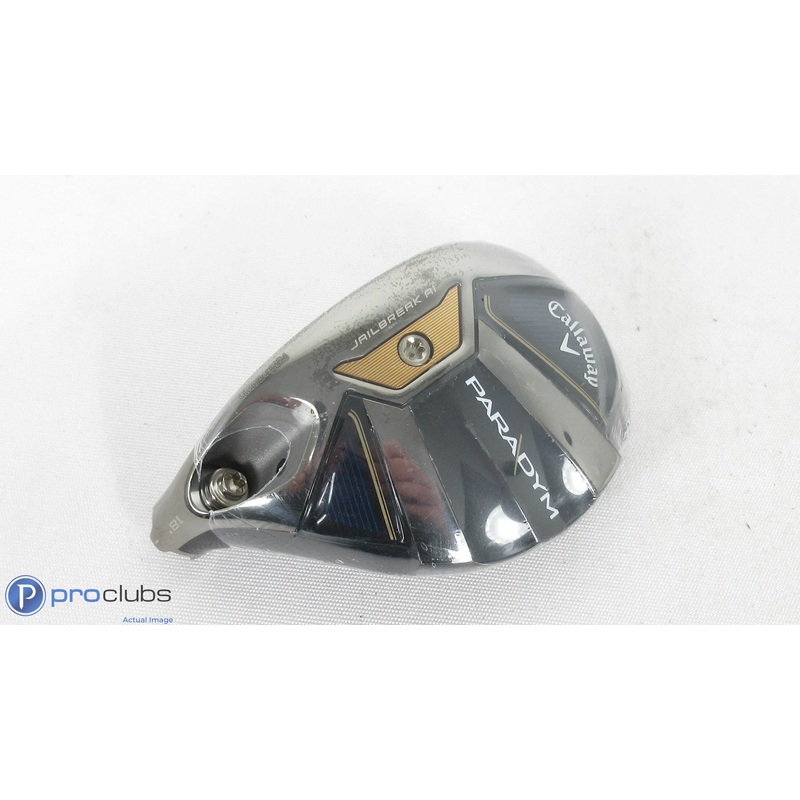 New! Left Handed Callaway Paradym 18* 3 Hybrid – Head Only- 385395