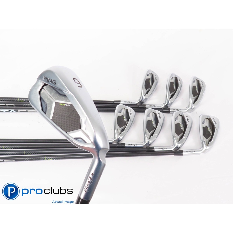Nice Ping G430 6-PW,50*,54*,58* IRON SET Black Dot Regular Flex Graph +1″ 447747