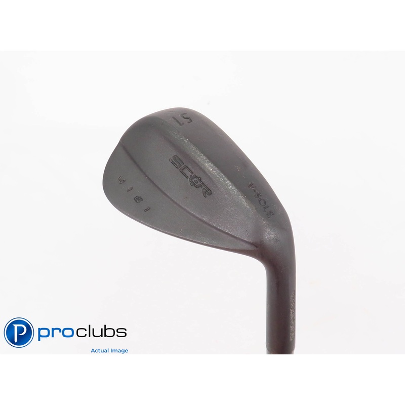 SCOR Golf 4161 Forged V-Sole 51* Black Wedge – KBS HI-REV 2.0 Regular – 447460