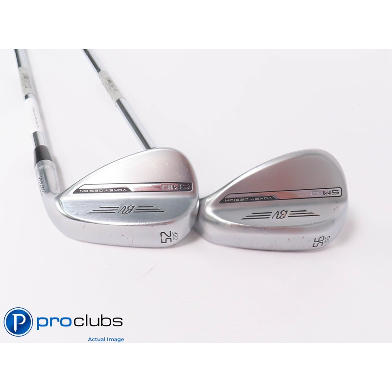 Titleist Vokey SM10 Chrome 52*,56* WEDGE SET – Vokey Wedge Flex 447958