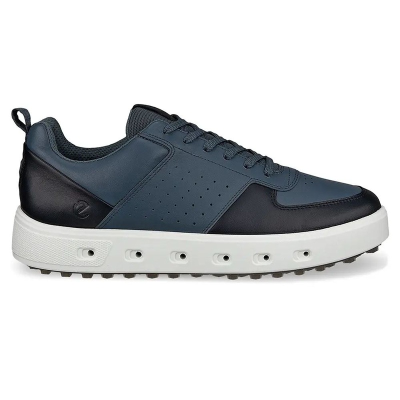 ECCO Street 720 Spikeless Golf Shoes Pavement/Black – SS24 Men