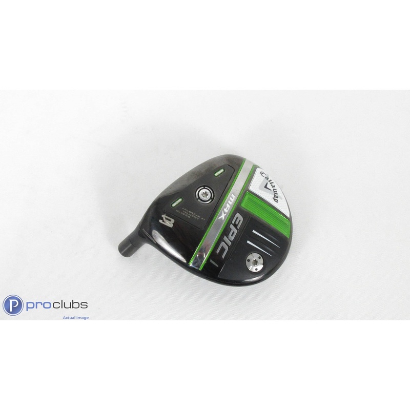 Left Handed Callaway 21′ Epic MAX 15* 3 Wood – Head Only – 343568