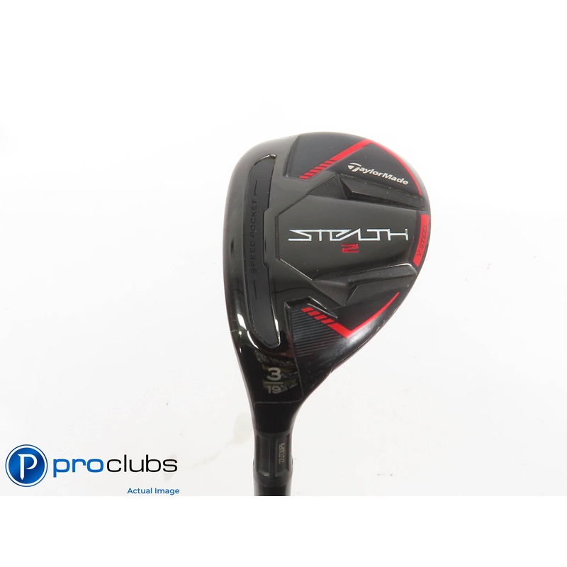 Left Handed TaylorMade STEALTH 2 19* 3 Hybrid – Ventus TR Red 7-S Stiff – 434029