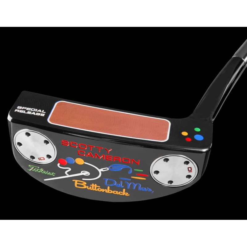 NEW SCOTTY CAMERON DEL MAR BUTTON BACK SPECIAL RELEASE PUTTER -IN BAG- #440386