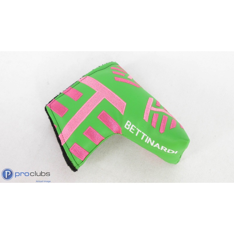 Rare! Bettinardi Lime Green Dancing T-Hive Blade Headcover – 399884