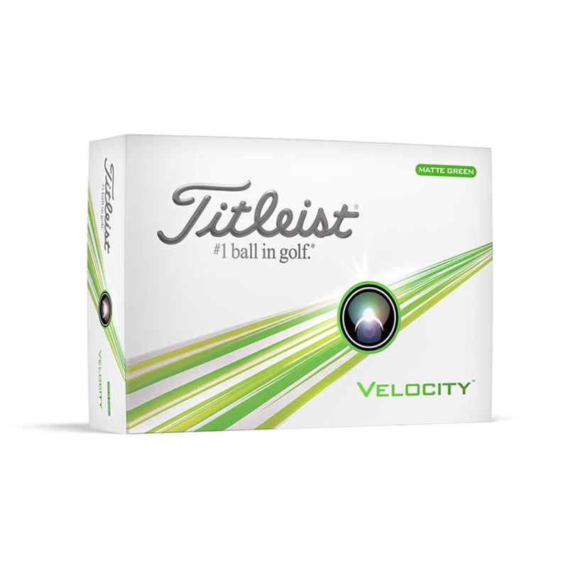 Titleist Velocity Golf Balls – Matte Green