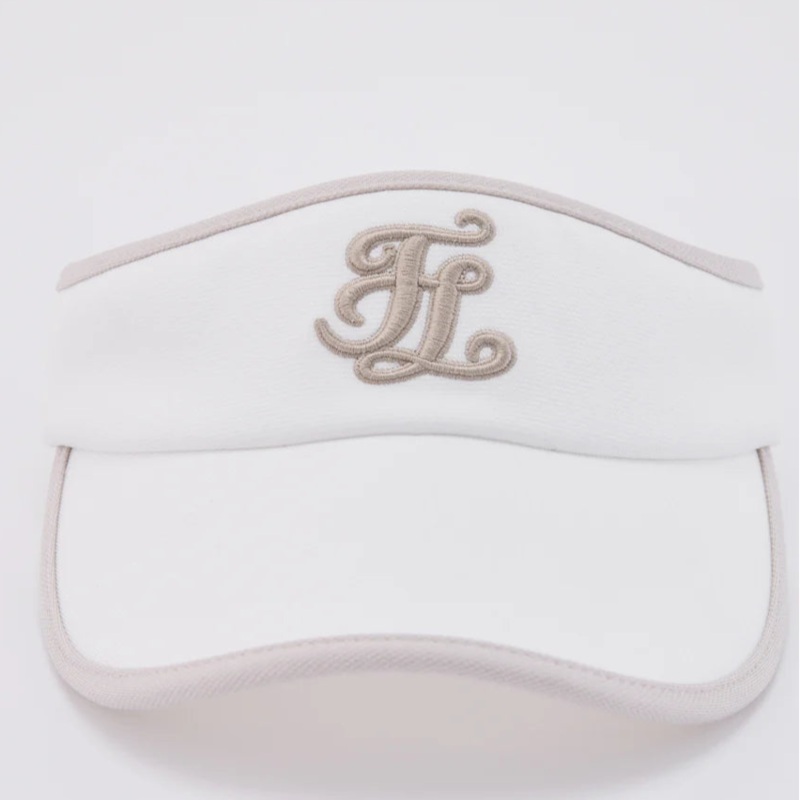 Fairliar Women Color Contrast Combination Back Ribbon Visor