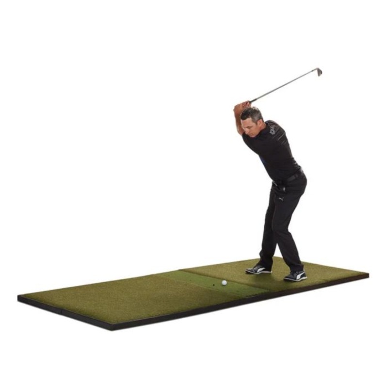 Fiberbuilt Grass Series Studio Golf Mat – Double Hitting – 10’x4′
