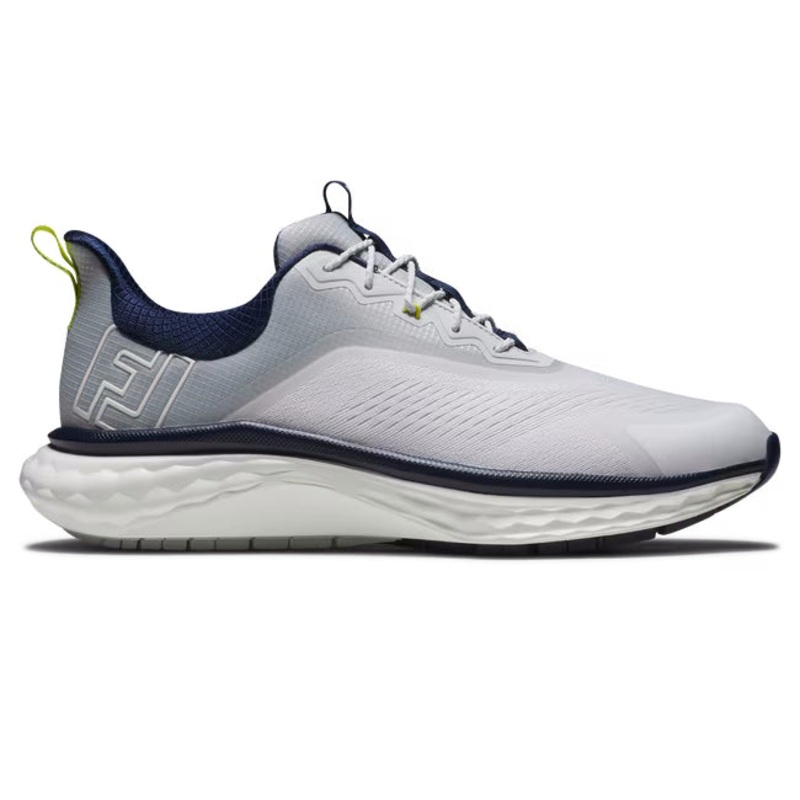 FootJoy Men’s Quantum Golf Shoes – 56994 White/Grey/Blue