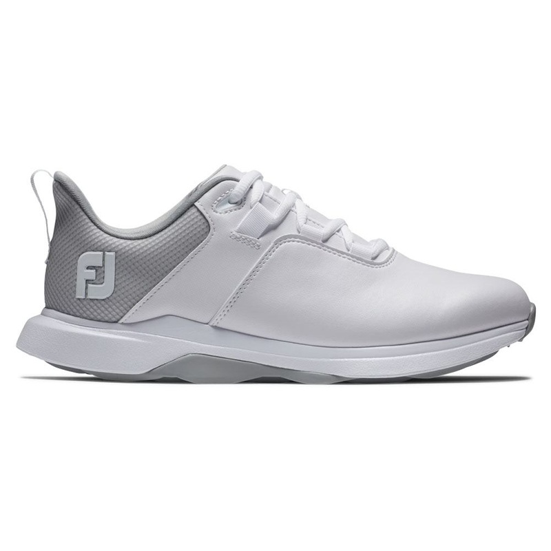 FootJoy ProLite Spikeless Golf Shoes Previous Season Style White/Gray – 24 Women