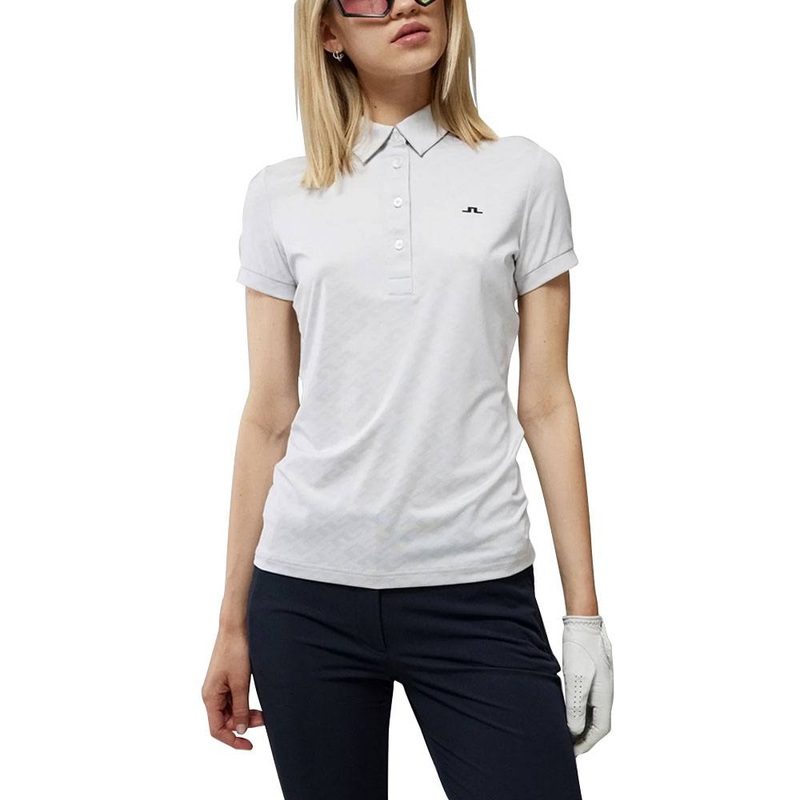 J.Lindeberg Alaya Jacquard FW22 Golf Polo 2022 Women
