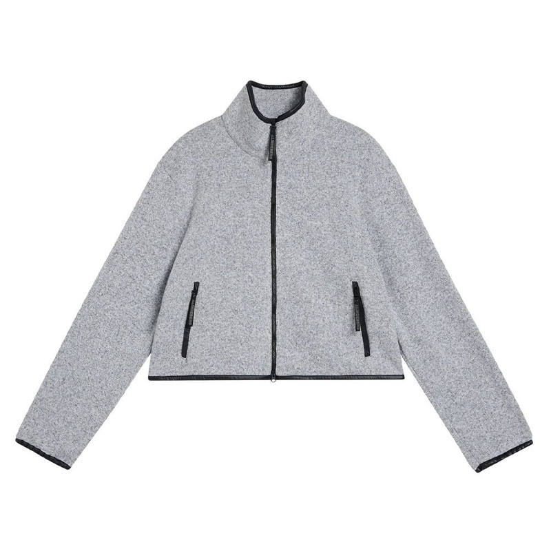 J.Lindeberg Cirque Golf Jacket Light Gray Melange – FW23 Women