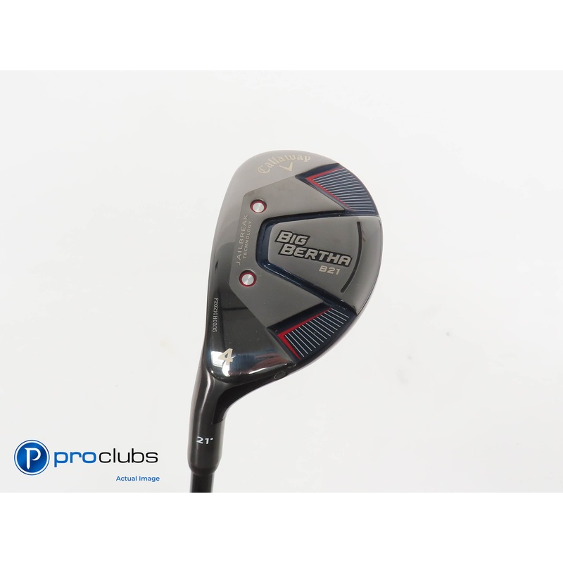 Left Handed Callaway Big Bertha B21 21* 4 Hybrid- Tensei 60g Regular Flex 378488