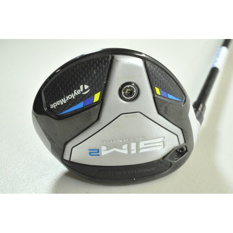 LEFT HANDED TaylorMade SIM2 Ti 3-15* Fairway Wood Stiff Flex Graphite #191654