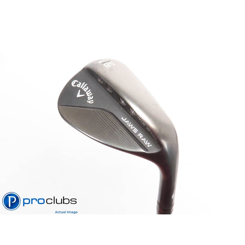 Nice Callaway JAWS RAW Black 58*(12*) WEDGE W-Grind DG Spinner Wedge Flex 427921