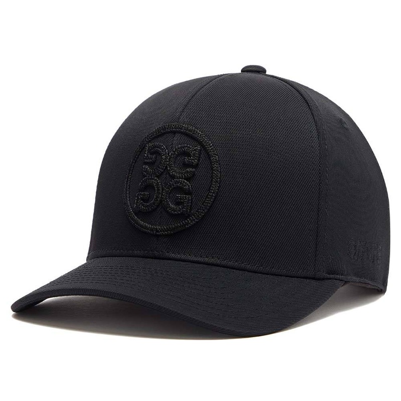 Gfore Circle G’s Stretch Twill Snapback Golf Cap Onyx – FA24 Men