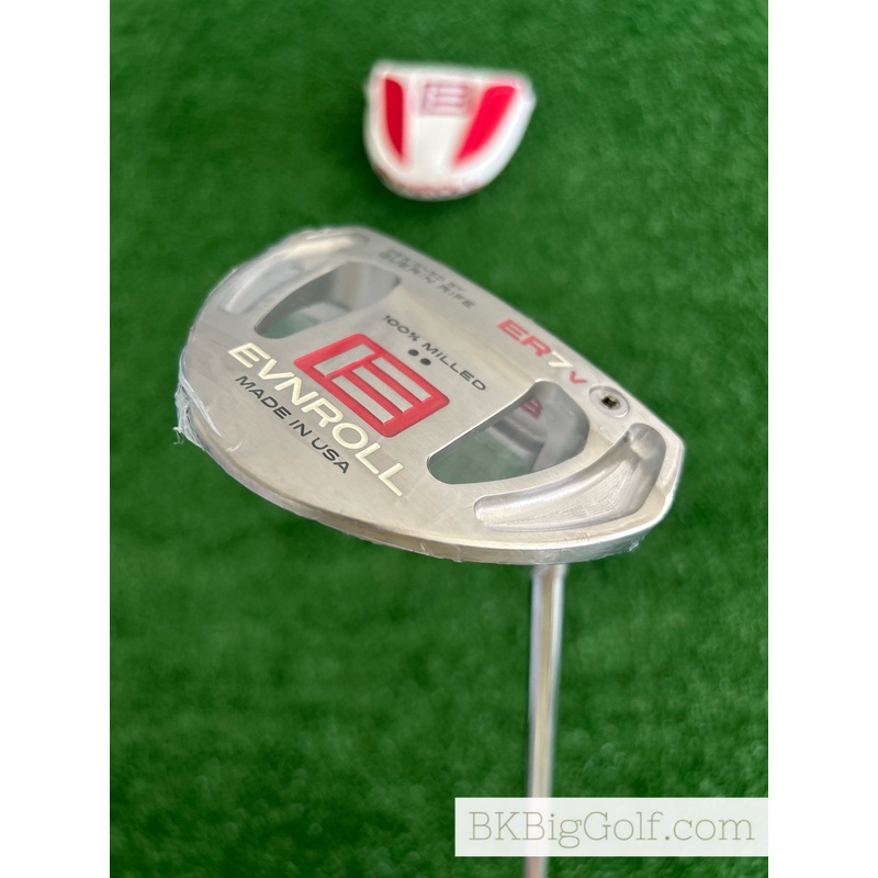 NEW EVNROLL ER7v Short Slant 34 Putter w Headcover