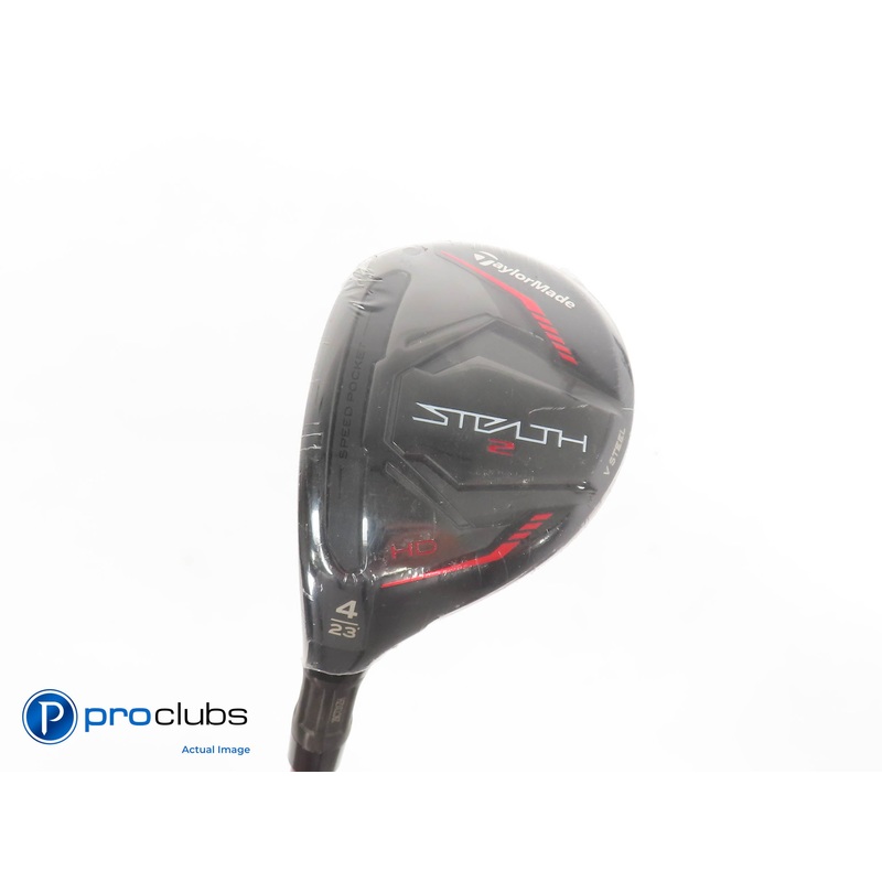 NEW Left Handed TaylorMade STEALTH 2 HD 23* 4 HYBRID Speeder Regular Flex 379475