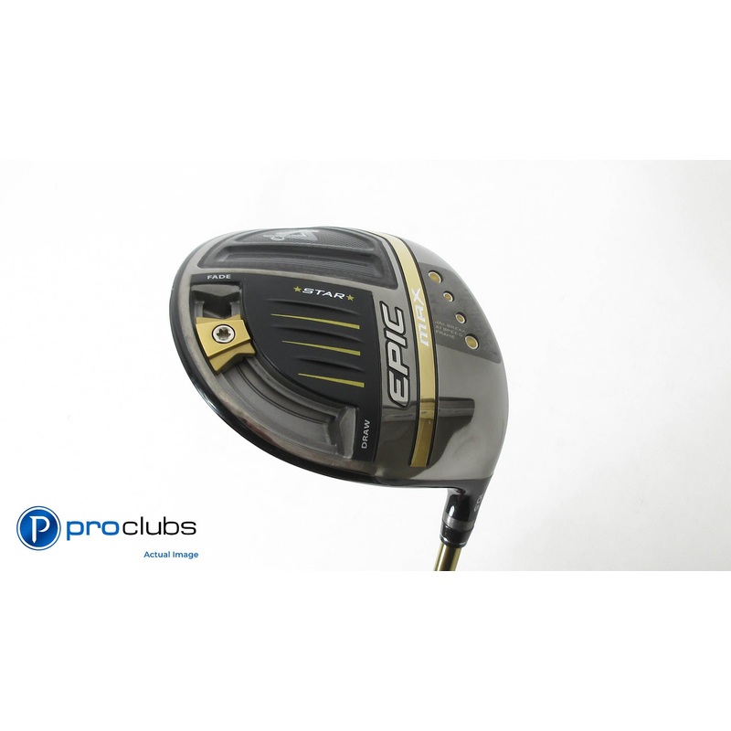 Nice! CALLAWAY EPIC MAX STAR 10.5* DRIVER SENIOR FLEX #324105