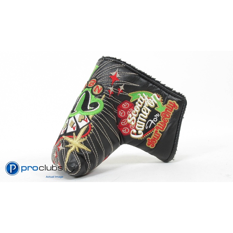 SCOTTY CAMERON TOUR ONLY LAS VEGAS MID MALLET PUTTER HEADCOVER