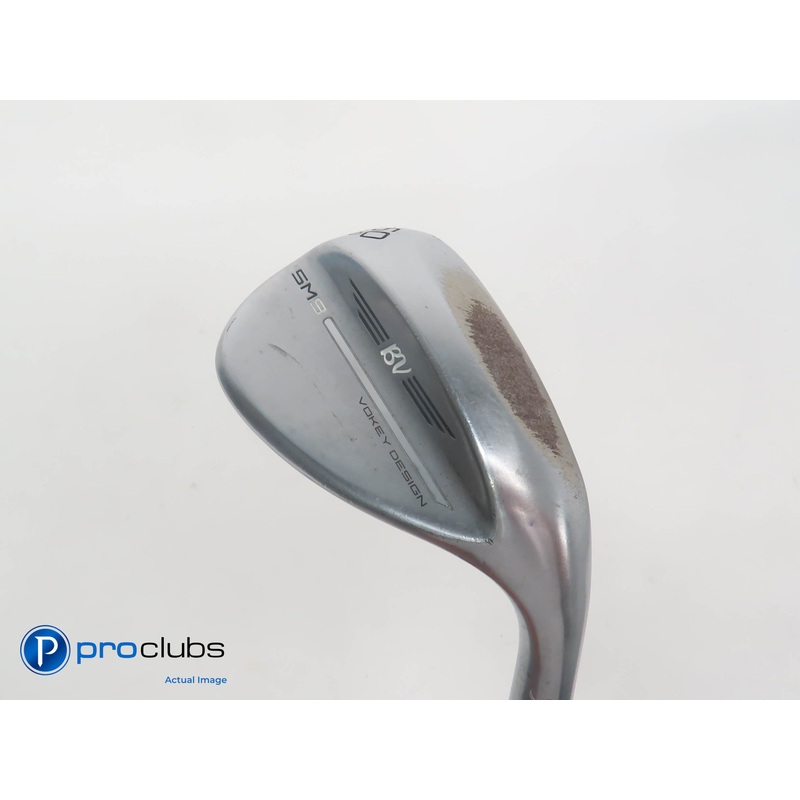 Titleist Vokey SM9 60*(12*) Chrome Wedge D-Grind – Vokey Wedge Flex – 387389