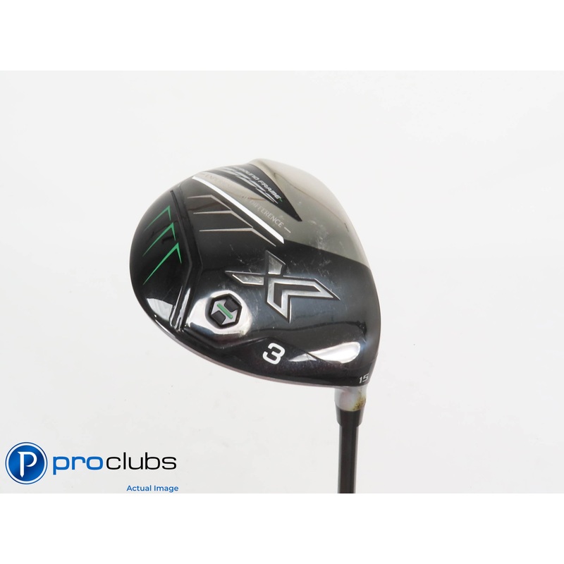 XXIO 12 Black 15* 3 Wood – Accra FX 3.0 Green 250 M4 Stiff Flex – 405443