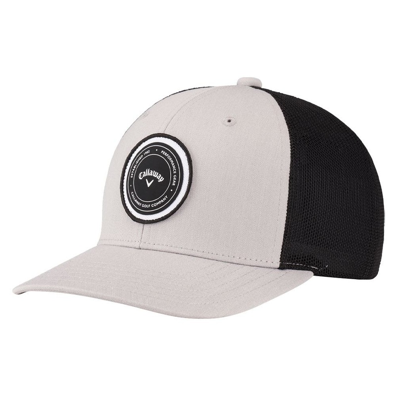 Callaway Playing Through Trucker Golf Cap Heather Gray/Black – 24 Men