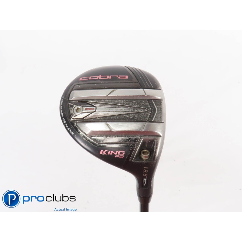 Ladies Cobra KING F9 18.5* 3-4 Wood – Fujikura Atmos 55g Ladies Flex – 440470