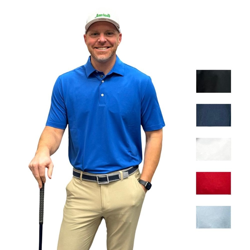 Backspin Men’s Freedom Solid Polo 24