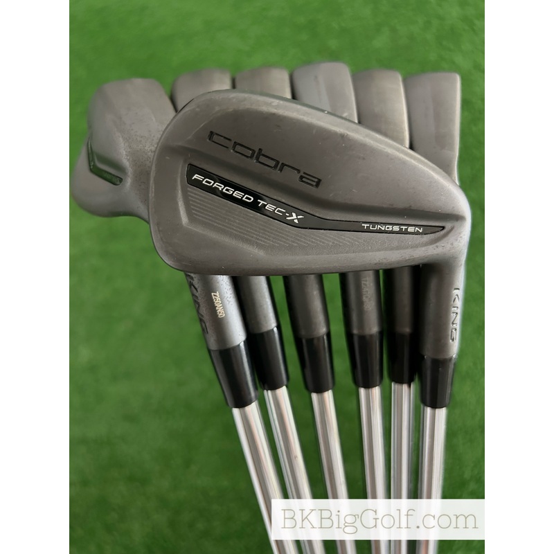 Cobra King Forged Tec X 23 Black Iron Set 5-G / KBS Tour Lite Stiff