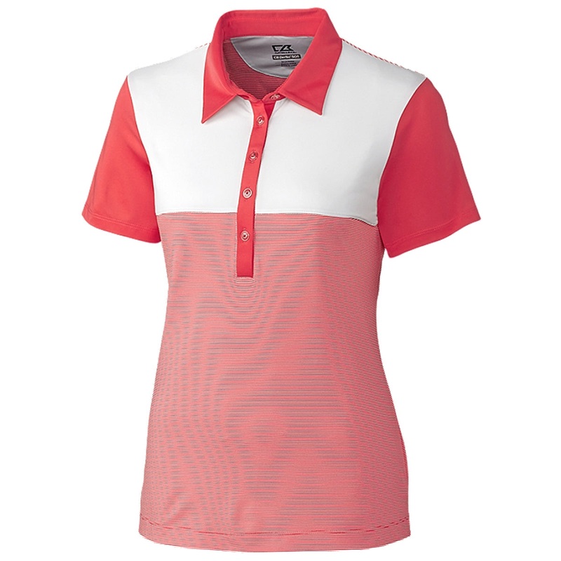 Cutter and Buck Bailey Block Golf Polo Spark – SS18 Women