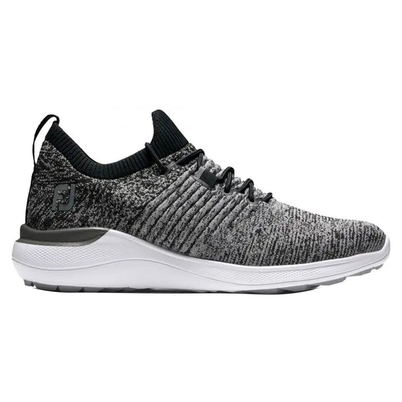 FootJoy FJ Flex XP Spikeless Golf Shoes Previous Season Style Black/Gray/White – 21 Women