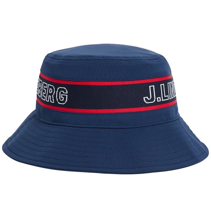 J.Lindeberg Denver Stripe Golf Bucket Hat 2022