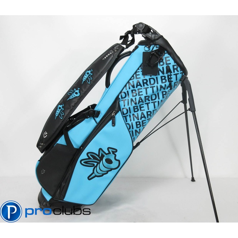 NEW BETTINARDI SKY BLUE STINGER VESSEL VLX STAND BAG #398263
