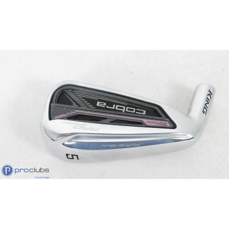 NEW! Left Handed Ladies Cobra King Rad Speed 5 Iron – Head Only – L/H 392096