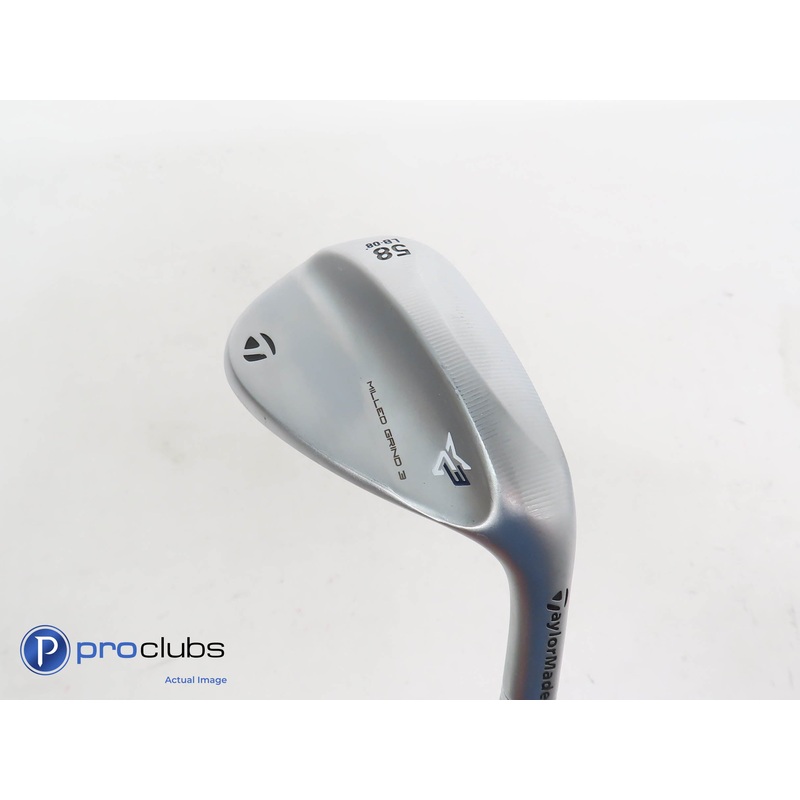 Nice TaylorMade Milled Grind 3 Chrome LB 58*(8*) Wedge – S200 Stiff Flex 366643