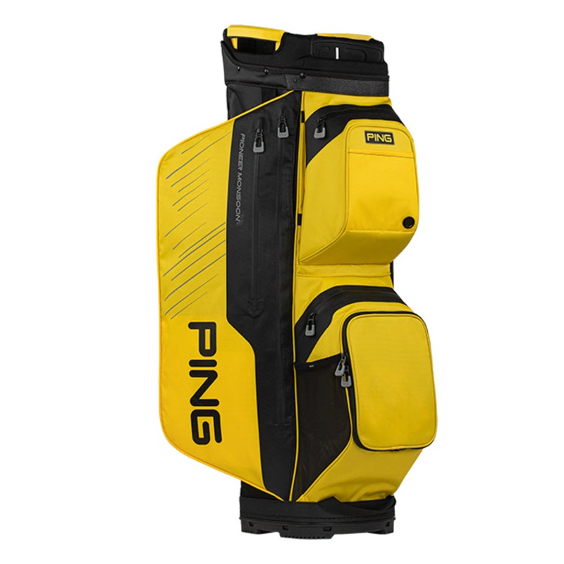 Ping Pioneer Monsoon 231 Golf Cart Bag – Yellow/Black