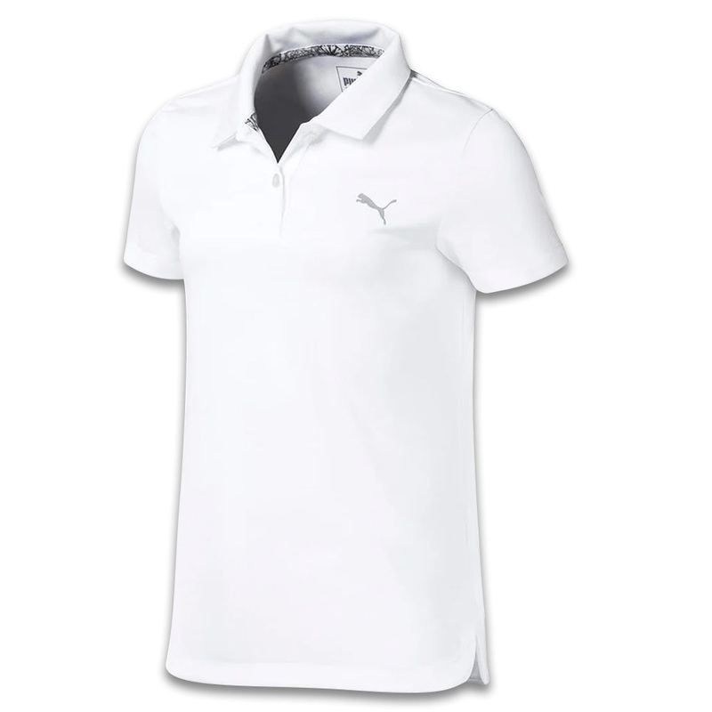 PUMA Essential Golf Polo Bright White – 20 Girls